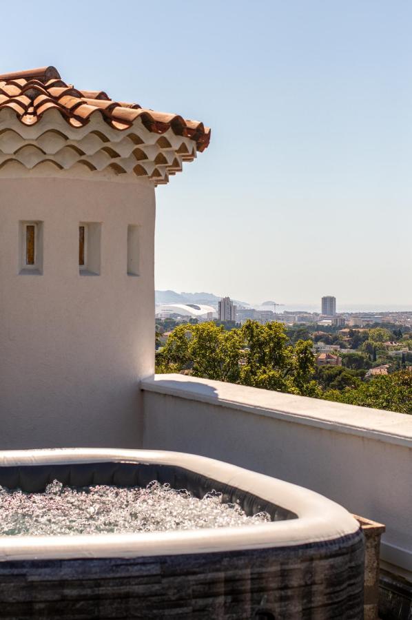 Ferienwohnung La Bastide De Saint Barnabe - Jacuzzi Terrasse Clim Wifi Parking Petanque Marseilles Exterior foto